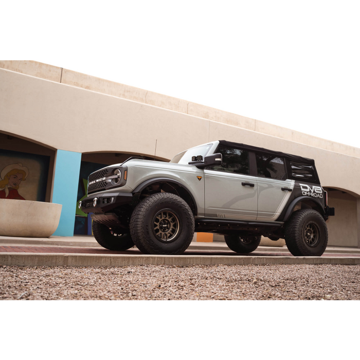 DV8 Offroad 4-Door OE Plus Series Running Boards Model SRBR-02