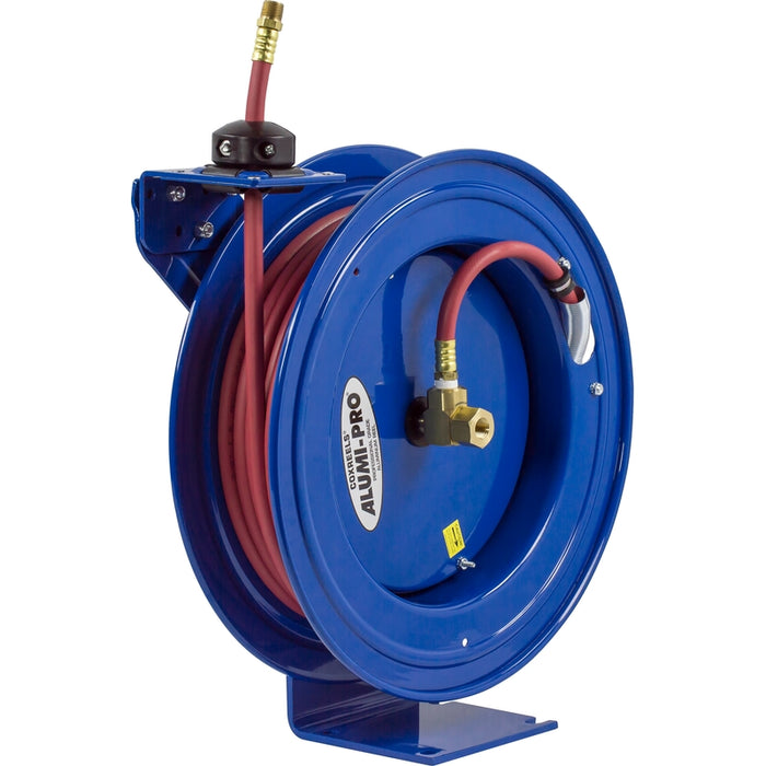 Coxreels Alumi-Pro® Series Spring Driven Aluminum Hose Reel 1/2 in. x 25 ft. 300 PSI Model P-LP-425-AL