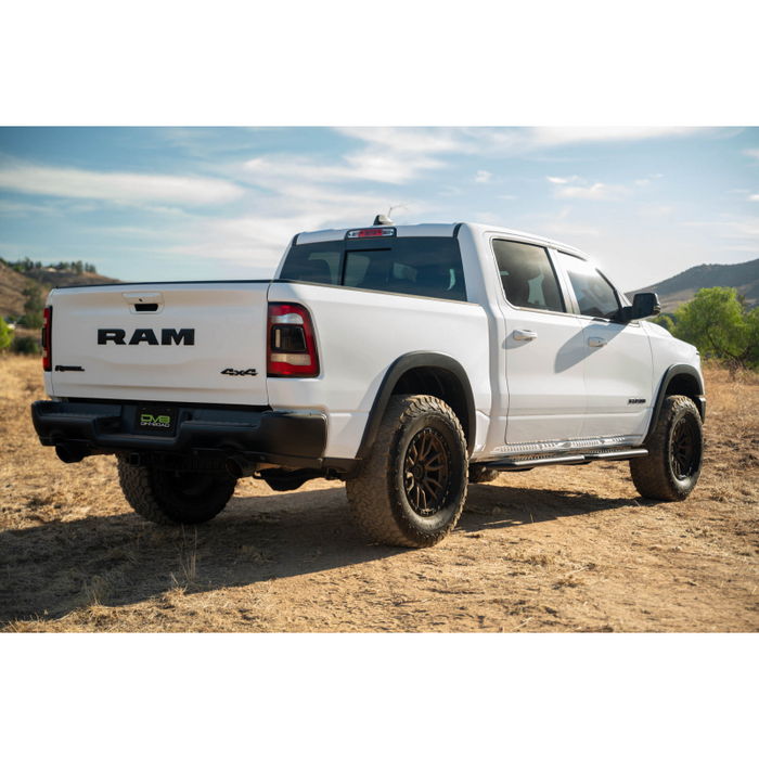 DV8 Offroad 2019-2025 RAM 1500 Crew Cab OE Plus Side Steps Model SRDR1-01
