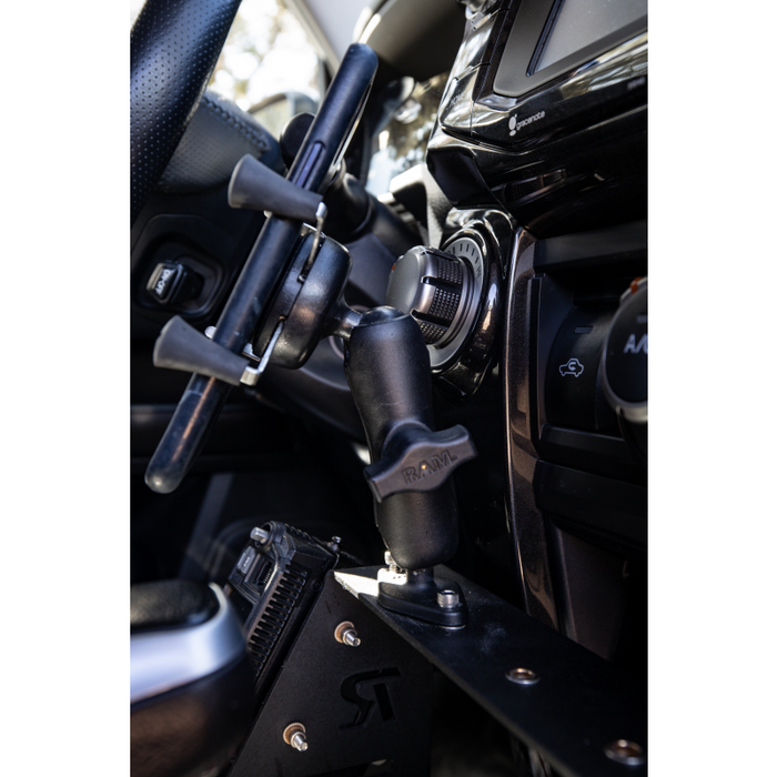Rago Fabrication 2010-2023 5th Gen Toyota 4Runner Center Console Molle Storage Panel Model R1019T4RUNCCMP-P