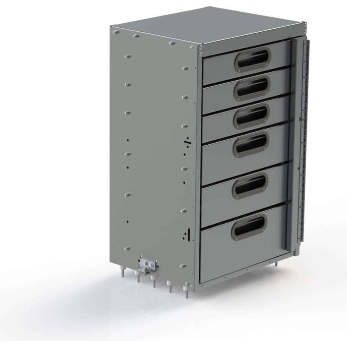 Ranger Design Cargo Van Storage Cabinet 6 Drawers 18"x24"x36" Model 5060-6