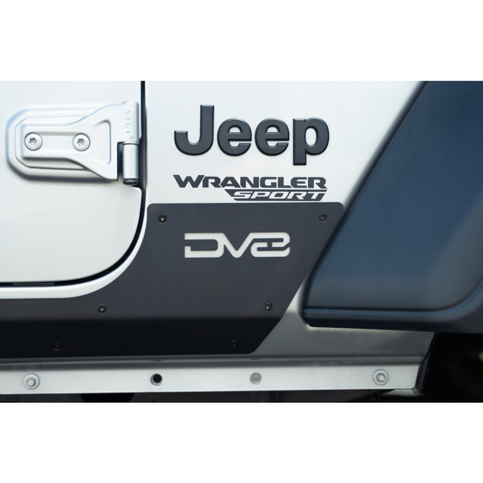 DV8 Offroad 2018-2026 Jeep Wrangler JL 2-Door Rock Skins Model SRJL-29