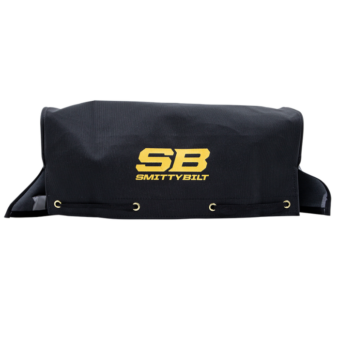 Smittybilt Winch Cover – SB Logo New – Black Model 97281-97
