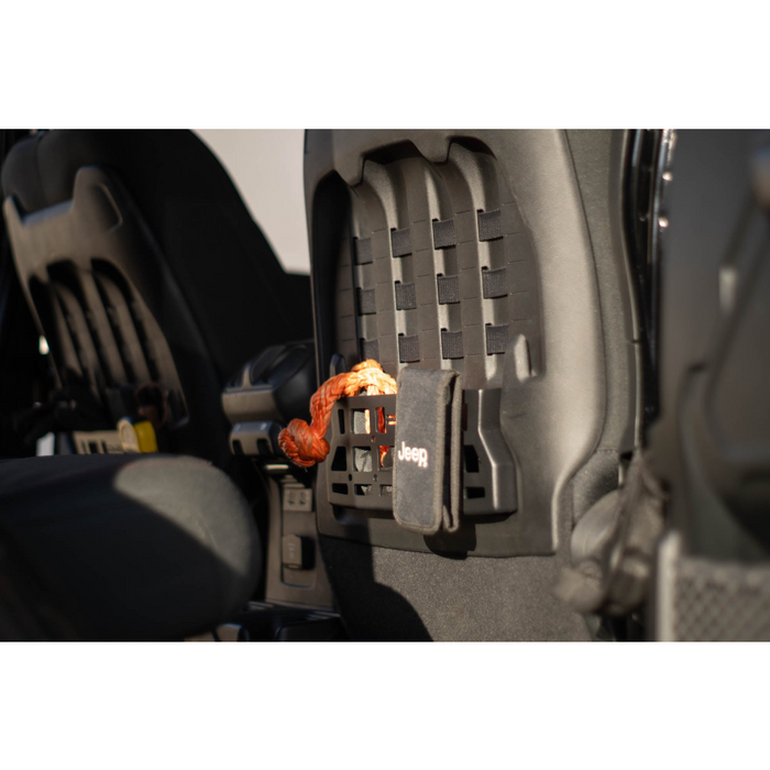 DV8 Offroad 2018-2025 Jeep Wrangler JL JLU Gladiator JT Seat Back Molle Pockets Model MPJL-09