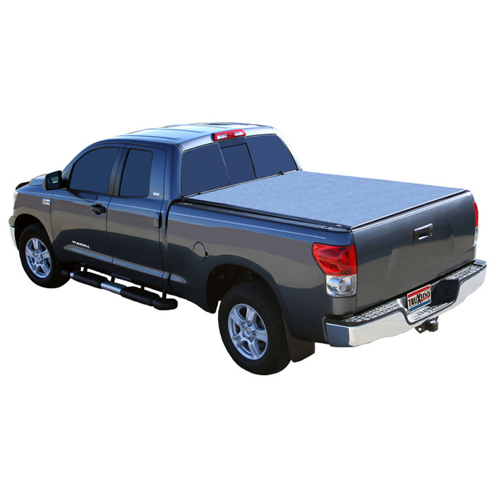 Truxedo Deuce Tonneau Cover - Black - 2022-2024 Toyota Tundra 6' 7" Bed with Deck Rail System Model 764301