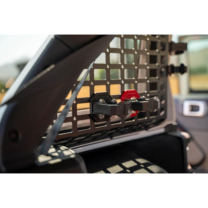 DV8 Offroad Quick Release Molle Tool Mounts Black Model UNMM-01BL