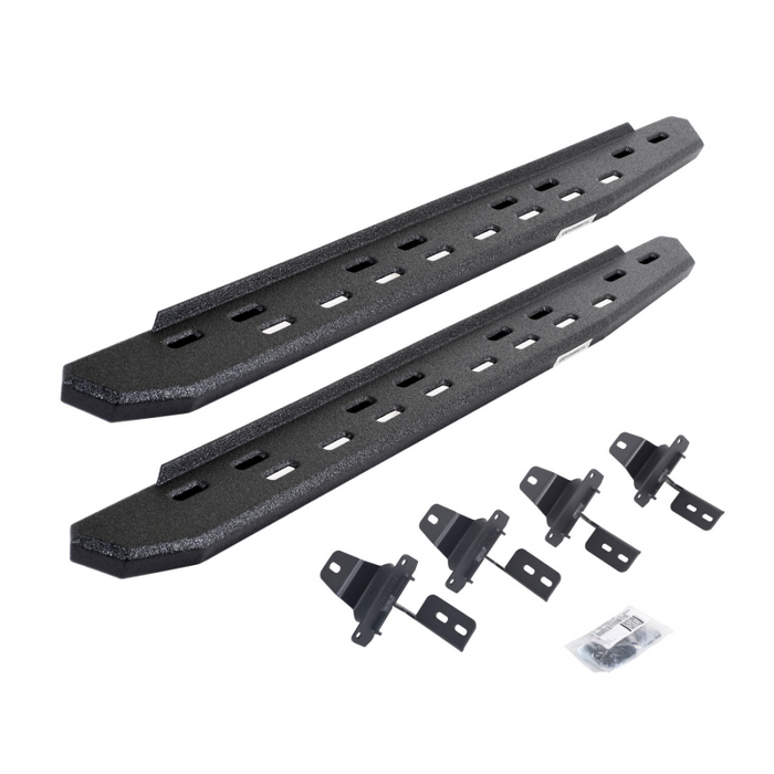 Go Rhino RB30 Slim Line Running Boards with Mounting Bracket Kit Model 69692748ST