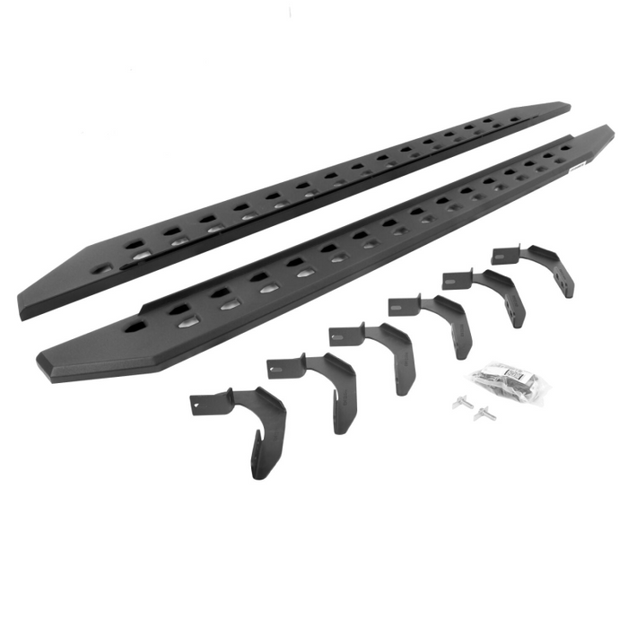 Go Rhino RB20 Slim Line Running Boards with Mounting Brackets Kit Model 69412680SPC