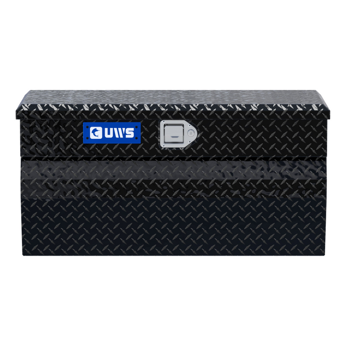 UWS Gloss Black Aluminum 36" Wedge Utility Chest Box Model TBC-36-W-BLK