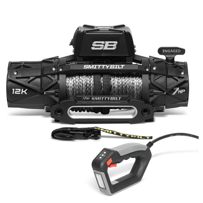 Smittybilt XRC Gen 3 12,000lb Comp Winch w/ Synthetic Rope Model 98612