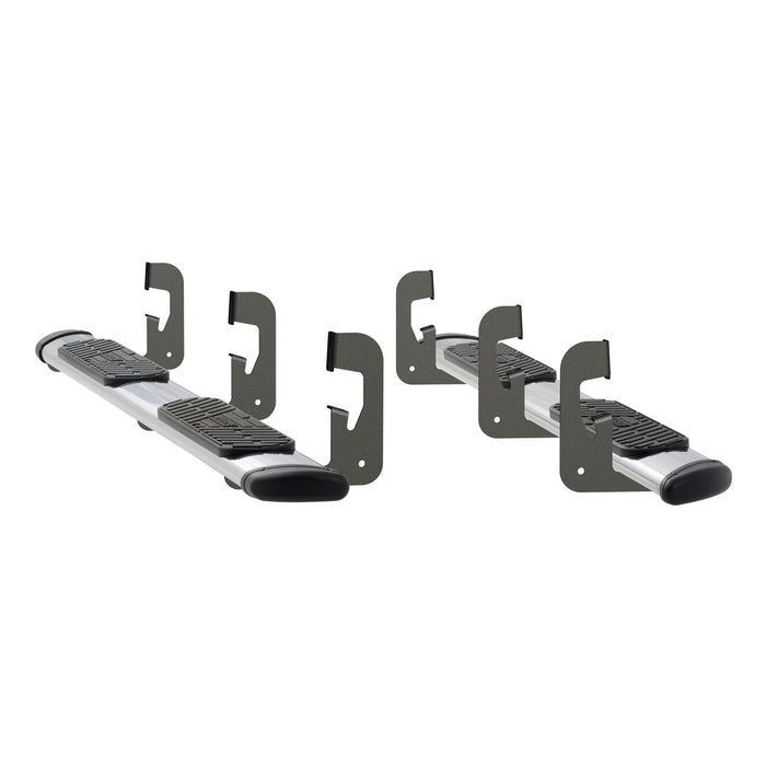 Luverne Regal 7 Polished Stainless 88" Oval Side Steps Select Silverado Sierra Model 477088-401443