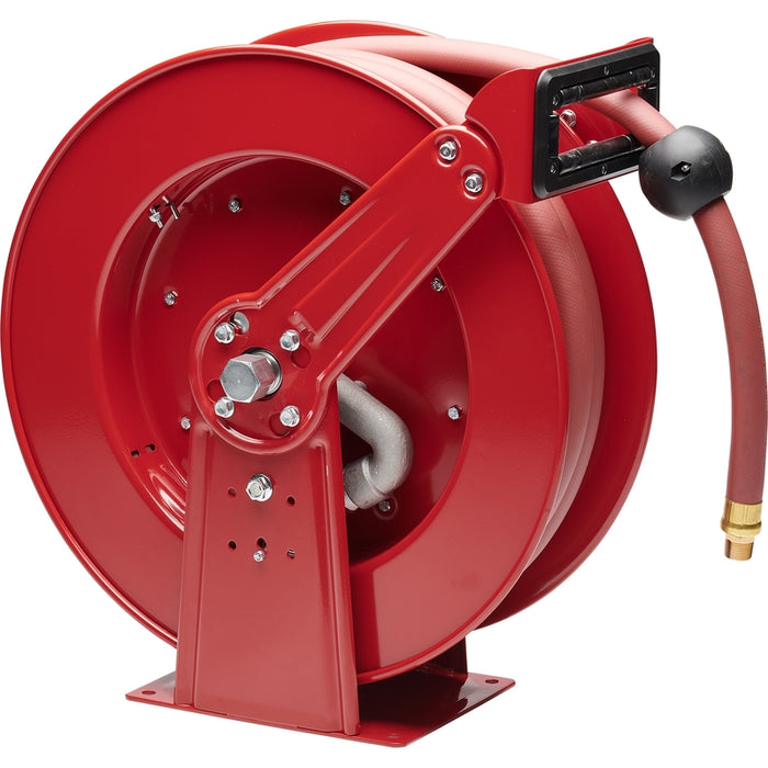 ReelCraft Series 80000 1 in. x 50 ft. Ultimate Duty Dual Pedestal Hose Reel - 250 PSI Air/Water Model D84050OLP