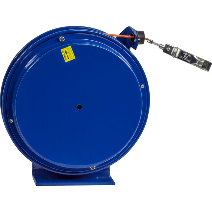 Coxreels SD Series Spring Driven Static Discharge Cable Reel 50 ft. Galvanized Cable 50A Clamp - Cable Included model SD-50