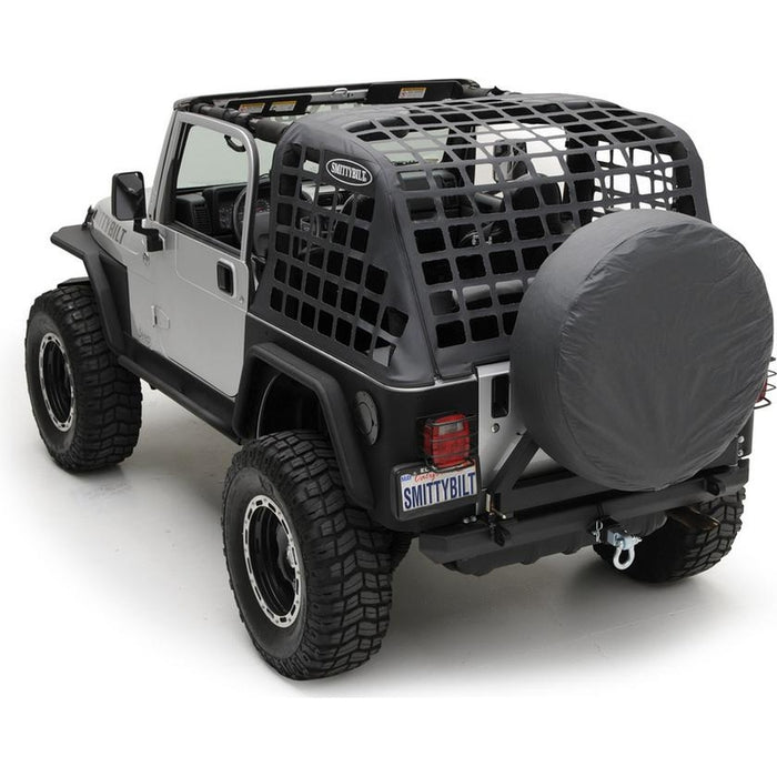 Smittybilt C-RES2 HD Cargo Restraint System - 2" Black Diamond Web (07-18 JK) Model 571135