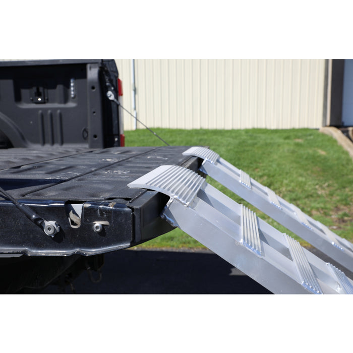 Gen-Y 1 pair Heavy Duty 8 foot Aluminum Loading Ramps 15" x 96" 5K Capacity Per Ramp Model GH-16096