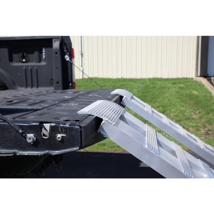 Gen-Y 1 pair Extreme Duty 6 foot Aluminum Loading Ramps 15" x 72" 5K Capacity Per Ramp Model GH-17072