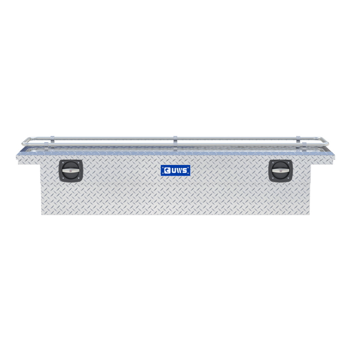 UWS Secure Lock Crossover Truck Tool Box with Low Profile & Rail Model SL-72-LP-R