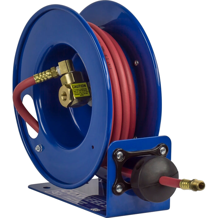 Coxreels LG Series Compact Spring Driven Hose Reel 3/8 in. x 20 ft. - Hose Included 300 PSI Model LG-LP-320