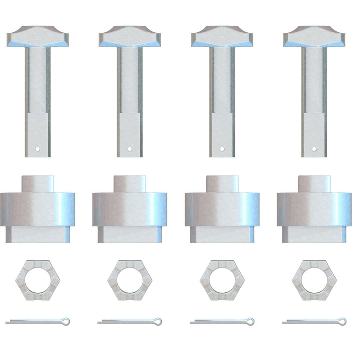 CURT Replacement Handle Hardware for Puck System Adapter, Fits Select Ram 2500, 3500 Model 19115