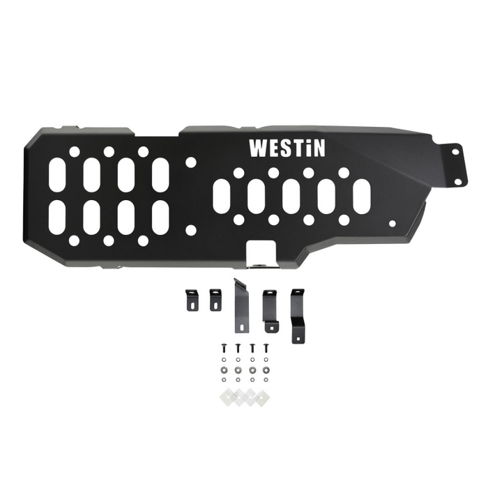 Westin Gas Tank Skid Plate Textured Black Model 42-21005