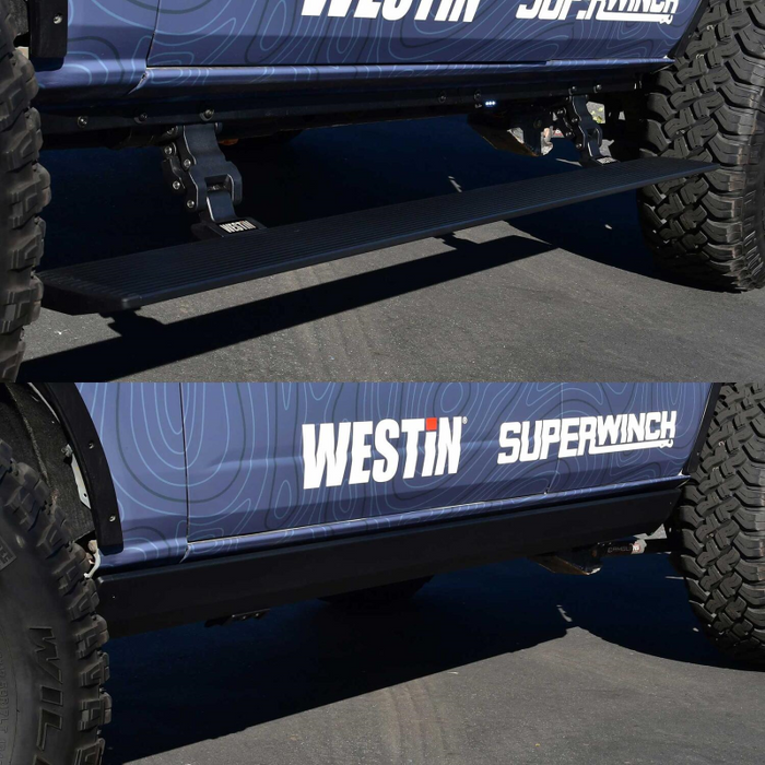 Westin Pro-e Electric Running Boards Textured Black Aluminum Model 29-24195