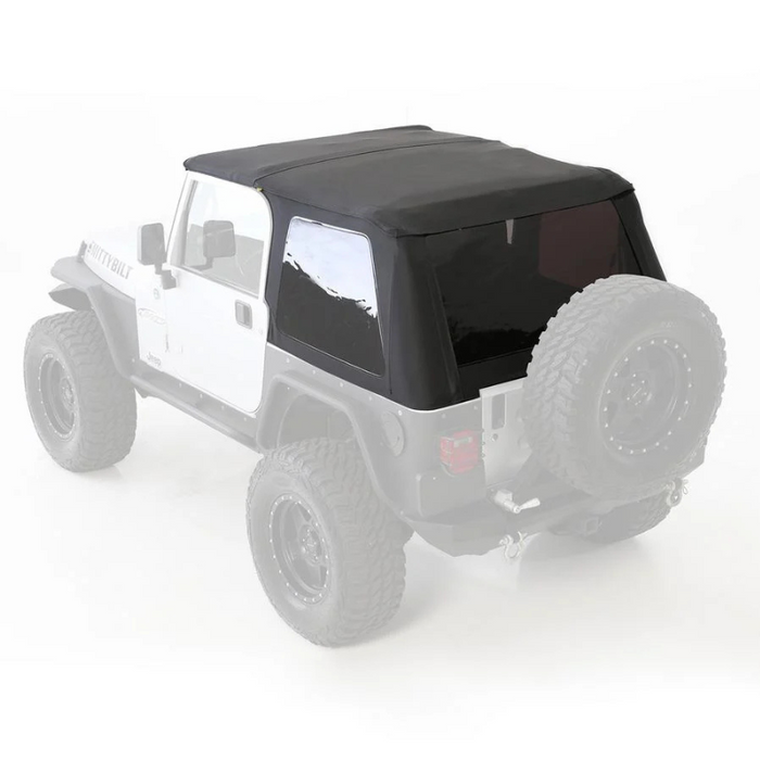 Smittybilt Bowless Combo Top w/ Tinted Windows - Black Diamond (97-06 TJ) Model 9973235