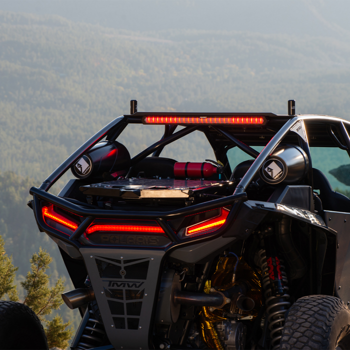 Rigid Industries Chase Rear Facing 27 Mode 5 Color LED Light Bar 28 Inch, Surface Mount Model 901802