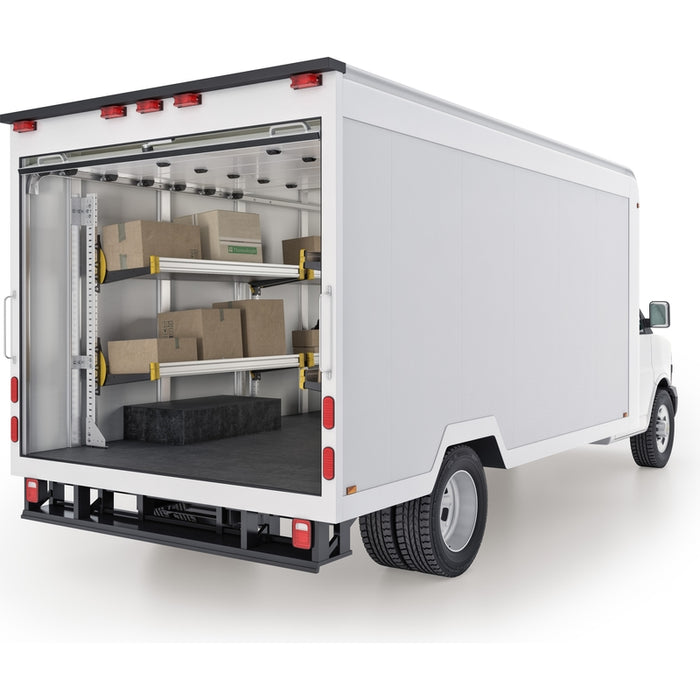Ranger Design Delivery Van Shelving Package for 14' Box Truck-Enclosed Trailer Model BTL-19