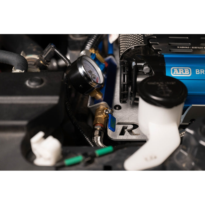 Rago Fabrication 2025+ Toyota 4Runner Under-Hood Air Compressor Mount Model AC7110700NA