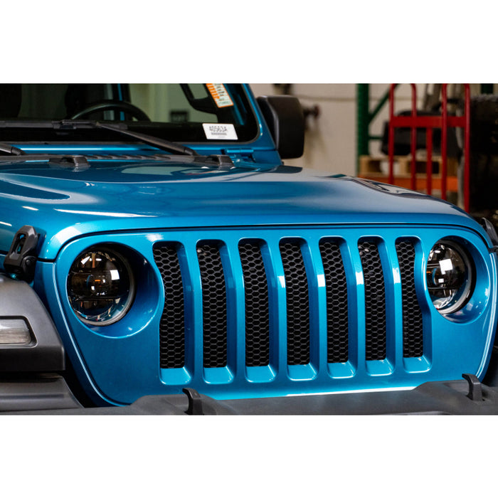 DV8 Offroad 2020-2025 Jeep Gladiator JT Wrangler LED Headlights Model HLCJL-02