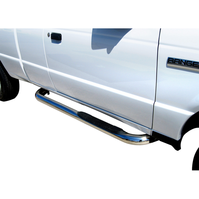 Steelcraft 3in. Round Stainless Steel Step Nerf Bars Model 211507
