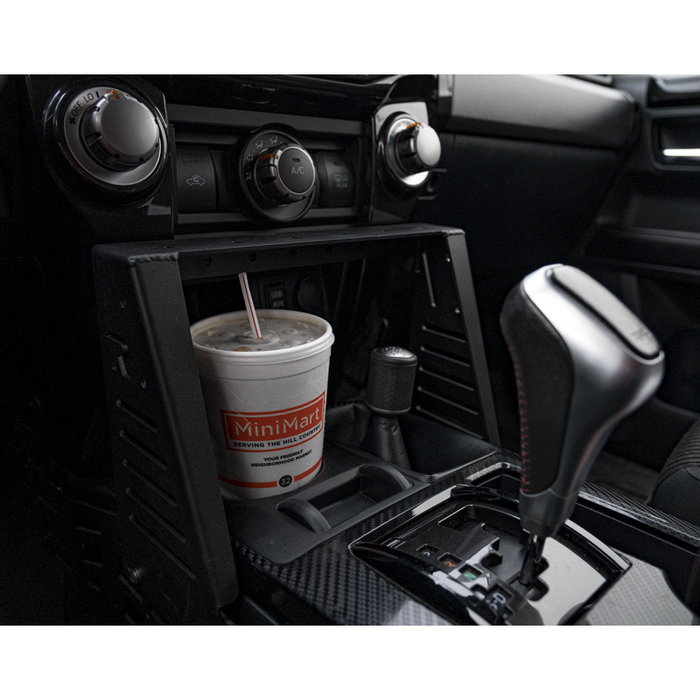 Rago Fabrication 2010-2023 5th Gen Toyota 4Runner Center Console Molle Storage Panel Model R1019T4RUNCCMP-P