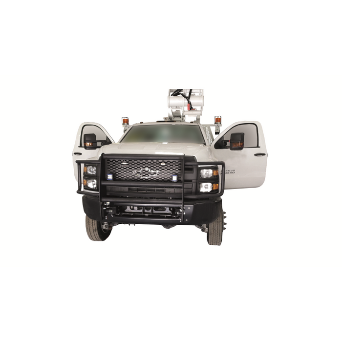 Go Industries Welded Grille Guard - No Carrier - Black Model ET005