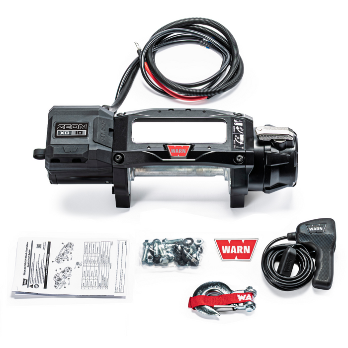Warn Zeon XC 10 Pull Capacity 10000 Pounds Without Rope Model 110310