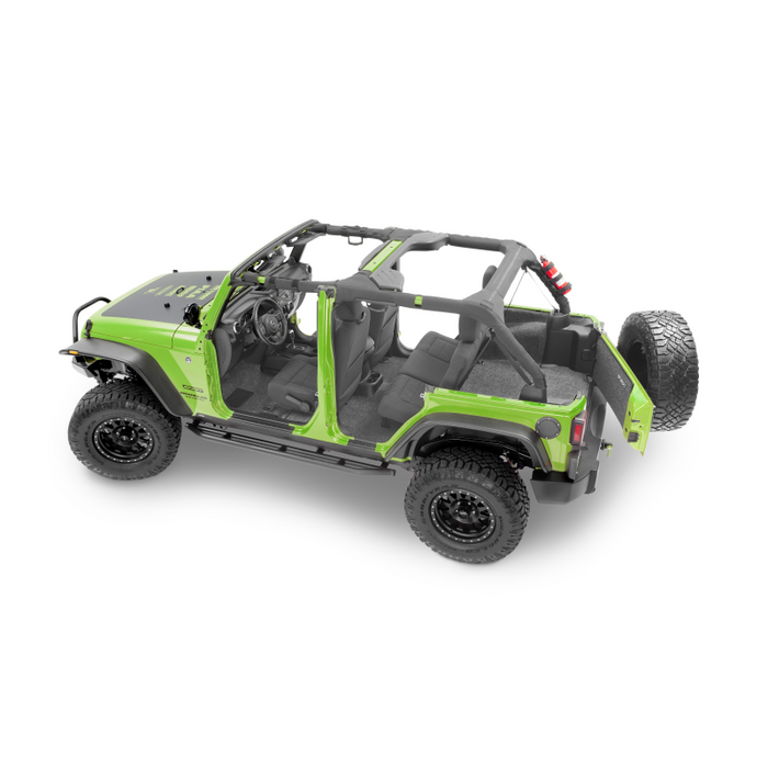 Bedrug Jeep Bedrug 4Dr Front 4Pc Floor Kit (Inc Heat Shields) Model BRJK07F4