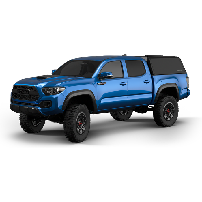 SmartCap Matte Black Truck Bed Cap EVOh Hatchback Series w/ Vertical Locks Model EH1316-MB