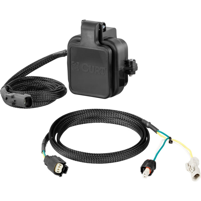 CURT Protective Tailgate Sensor with 2" Hitch Cap, Fits Select Cherolet Multi-Flex, GMC MultiPro Model 58267