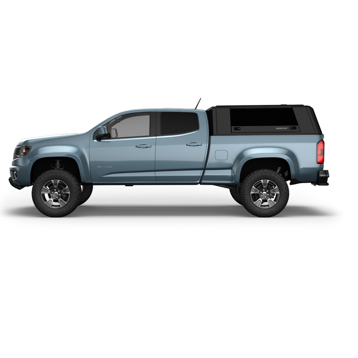 SmartCap Matte Black Truck Bed Cap EVO Sport Series w/ Horizontal Locks Model EV0106-MB