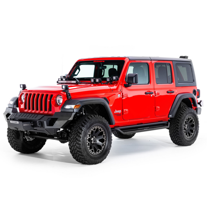 Go Rhino Trailline Winch Ready Front Full Width Bumper For Jeep Model 230121T