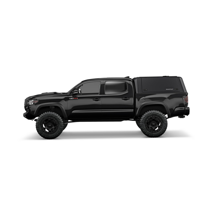 SmartCap Matte Black Truck Bed Cap EVOa Adventure Series w/ Vertical Locks Model EA1317-MB