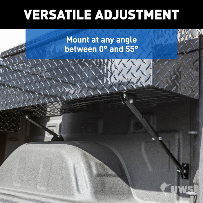 UWS Space-Saving Adjustable Universal Legs for Truck Side Boxes Model TBSM-MK2