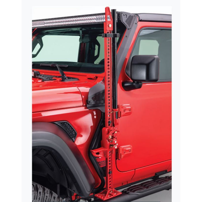 Go Rhino Exterior Hi-Lift Jack Mount for Jeep Wrangler JL, JLU and Gladiator JT Model 701001T