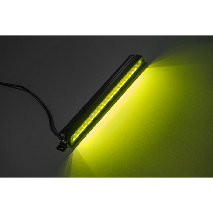 DV8 Offroad 20-Inch Elite Series Amber LED Light Bar Single Row Model BE20SW105W-A