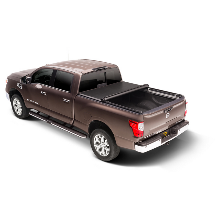 Truxedo TruXport Tonneau Cover - Black - 2016-2020 Nissan Titan 8' 2" Bed with Utili-Track System Model 209101