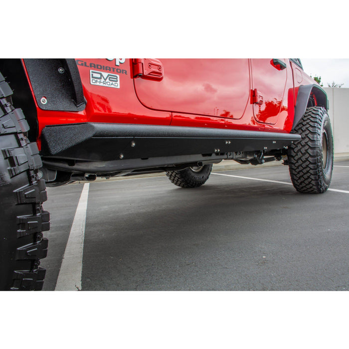 DV8 Offroad Rock Sliders With Step Model SRGL-02