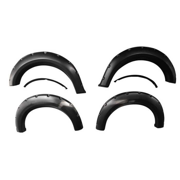 TrailFX Fender Flare Pocket Style Flare Smooth Set Of 4 Model TFF3002S