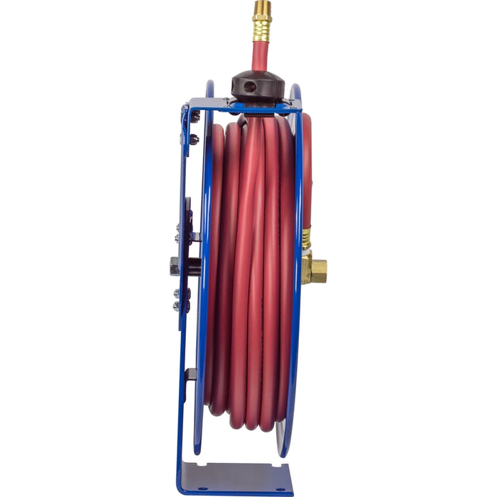 Coxreels SH Series Heavy Duty Spring Driven Hose Reel 3/4 in. x 35 ft. - Hose Included 300 PSI Model SH-N-535