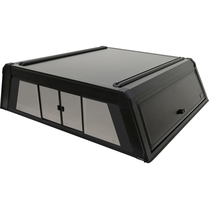 Westin EXP Truck Cap with Sliding Front Glass Matte Black Model 16-11015S