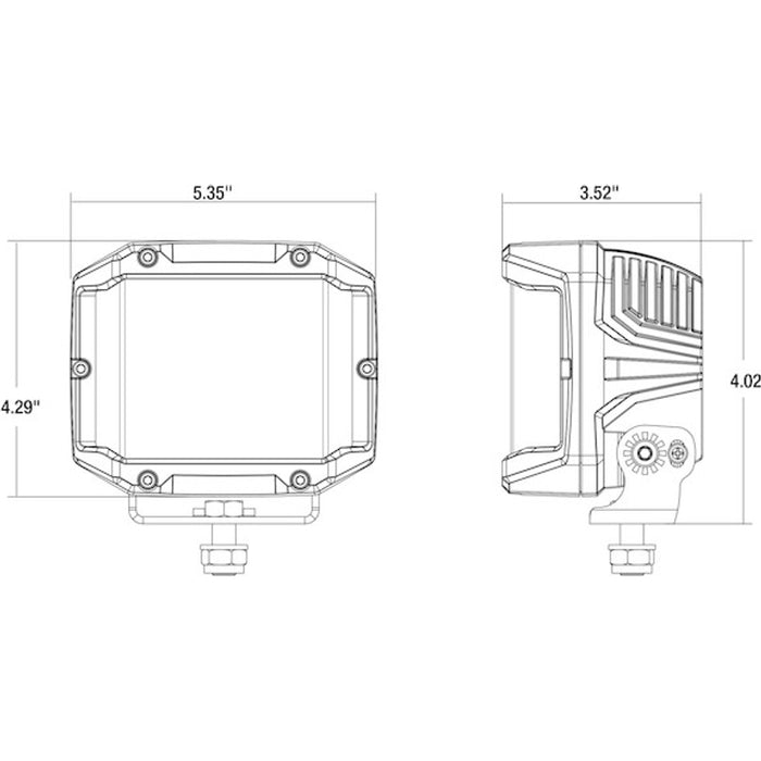 Buyers Products 5.5 Inch LED Spot-Flood Combination Light Model 1492222