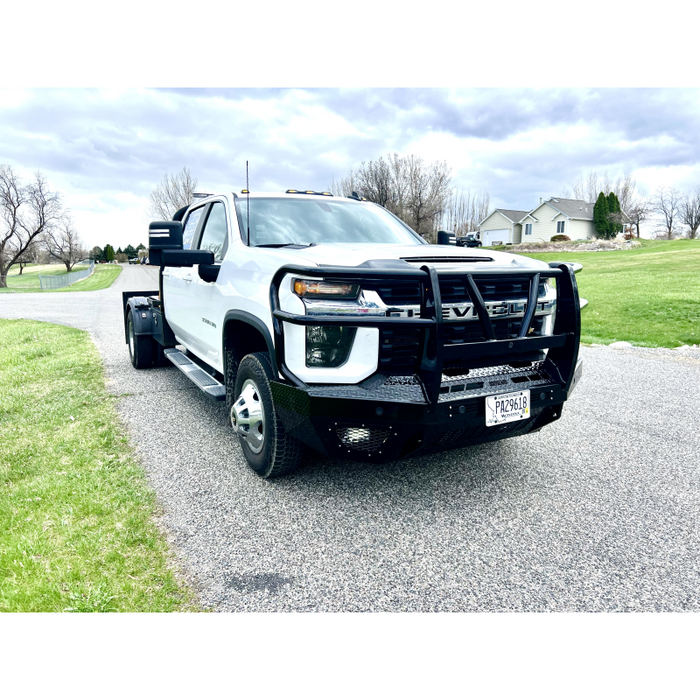 A2 Front Bumper Sport For 2019-2026 Ram 2500/3500 HD Sensor Cutouts Without Mesh Grill Bodyguard Bumpers main image 0